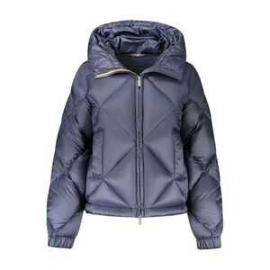 K-WAY Blue Polyester Women Women's Jacket